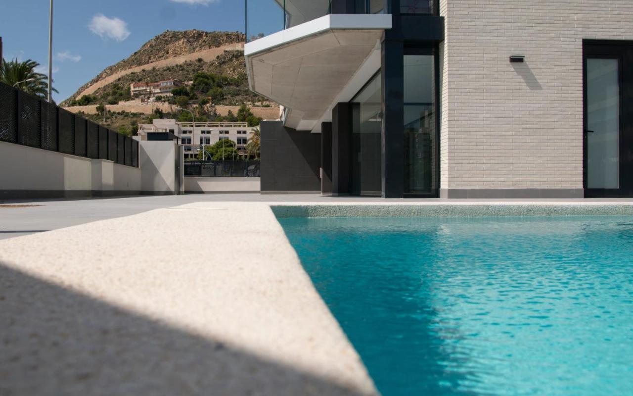 Modern Sea Front East Wind Apartman Alicante Kültér fotó